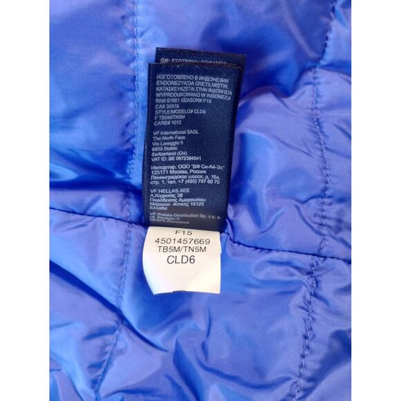 The North Face Women's Jacket Navy Blue Inlux Full-Zip Hyvent Insulated Small - Picture 11 of 11